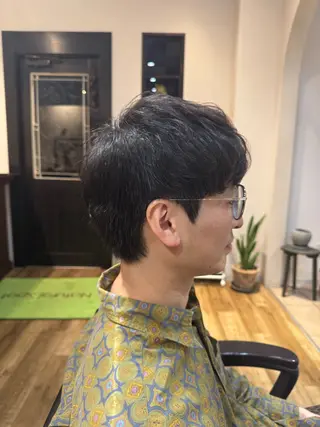 ショート フカモト カエデのヘアスタイル