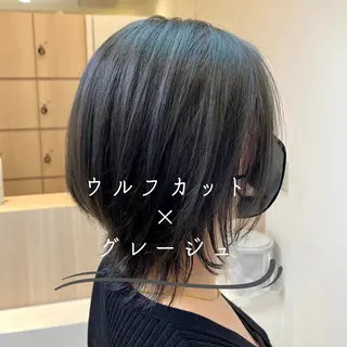 ショート レイヤー/艶カラー 奥野恭平のヘアスタイル