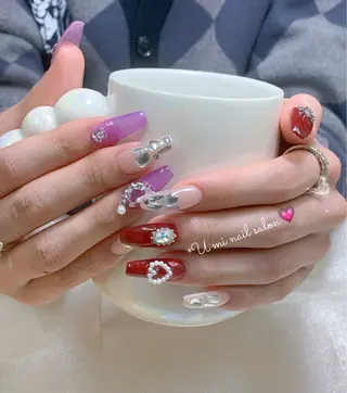 ネイル u・mi  上野御徒町パラジェルのネイルデザイン