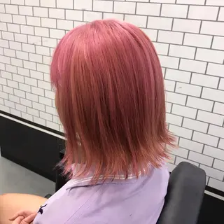 ミディアム GENDER hair &eyeのヘアスタイル