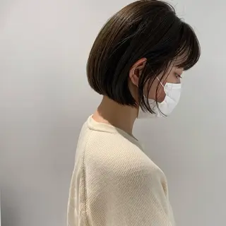 ショート カラー SAKINO. ベージュカラーのヘアスタイル