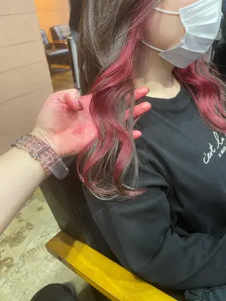 セミロング 早瀬裕之 パーマのヘアスタイル