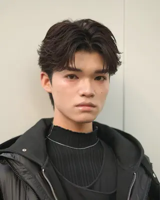 メンズ 矢津田 侑のヘアスタイル