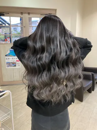 ロング 艶カラー🫧/シール エクステRYOKAのヘアスタイル