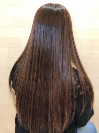 ロング カラー 髪質改善カラー🎗️ 滝沢純のヘアスタイル
