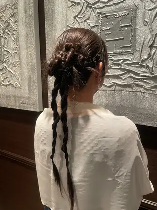 ヘアアレンジ 中山 奈津希のヘアスタイル