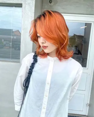 ミディアム Rune シュトウダイチのヘアスタイル