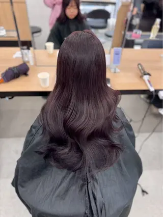 ロング カラー 🤍透明感·ツヤ感 カラー/mai‎🤍のヘアスタイル