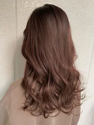 ロング カラー 💎赤み消しカラー 特化型デザイナー💎のヘアスタイル