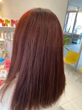 ロング カラー 浅野 匠のヘアスタイル