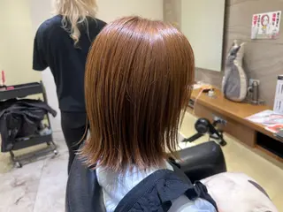 ミディアム 🫧韓国ヘア 透明感 カラー🫧福田 楓のヘアスタイル