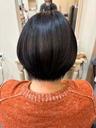 ショート 長嶋 花梨のヘアスタイル