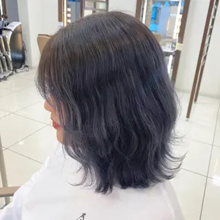 ミディアム シールエクステ✨️韓 国羽エクステ🪽和希のヘアスタイル