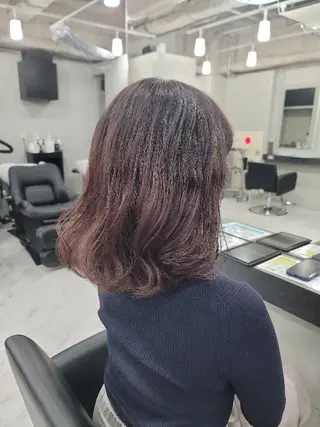 カラー セミロング ❇️安達 優心❇️ レイヤー/艶髪特化のヘアスタイル