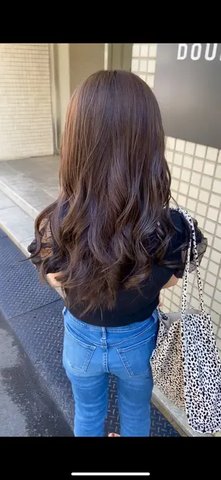 ロング 松下 恭佑のヘアスタイル