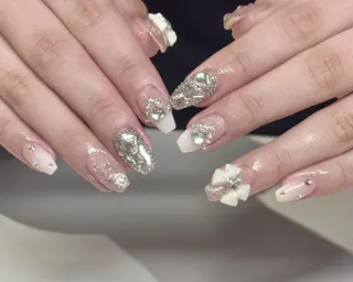 ネイル By moonネイル 🌷ワンホン/韓国風のネイルデザイン