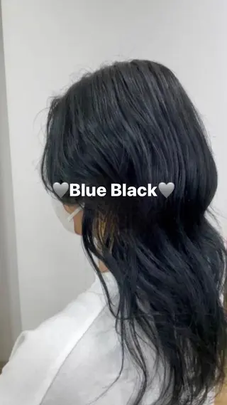 ミディアム カラー カーリーパーマ/ 透明ｶﾗｰ/MIKUのヘアスタイル