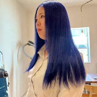 ロング カラー ✨髪質改善🎨 杉本賢人のヘアスタイル