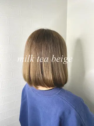 ショート カラー ブリーチカラー特化 U-topia小島のヘアスタイル