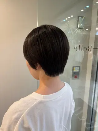 ショート 似合わせカット‪// 鶴我万唯華のヘアスタイル