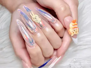 ネイル ゆりか ジョアアンジェ福島のネイルデザイン