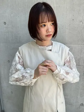 カラー 縮毛矯正/髪質改善 riwaのヘアスタイル