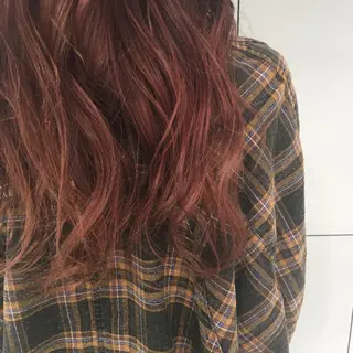 ロング カラー 狩野 羅夢のヘアスタイル