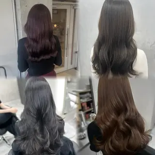 ロング カラー 🎀ちゃんりお🎀 /ブリーチなしカラーのヘアスタイル