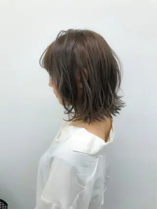 ショート カラー 赤み消しカラー 🍀JUNKIのヘアスタイル