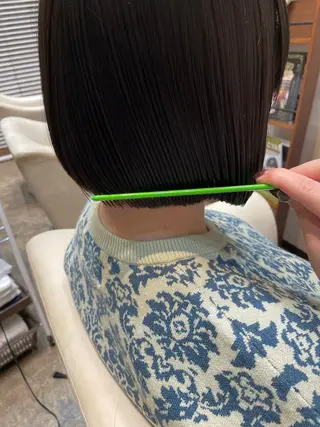 ショート カラー 【完全個室】髪質改善 暖色カラー/山崎唯奈のヘアスタイル