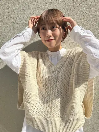 カラー ナチュラル大人っぽい スタイル　MAORIのヘアスタイル