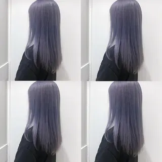 ロング カラー ウルフカット ハッシュカット/七海のヘアスタイル