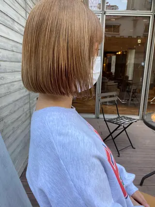 ショート 【美ボブ.艶カラー. 梅田茶屋町】midoのヘアスタイル