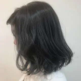 ミディアム カラー 馴染ませNo.1🧃 エクステ・アレンジのヘアスタイル