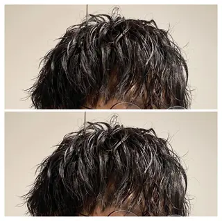 ショート パーマ 髪質改善推し 巽のヘアスタイル