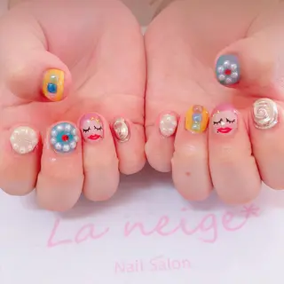 ネイル La neige* yuki 🐩🌙のネイルデザイン