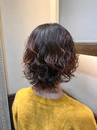 ミディアム MINX中村 公亮/デザインパーマのヘアスタイル