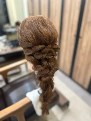 ロング ヘアアレンジ 山本 かおりのヘアスタイル