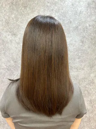 ミディアム カラー cocoa船橋🦄 chinamiのヘアスタイル