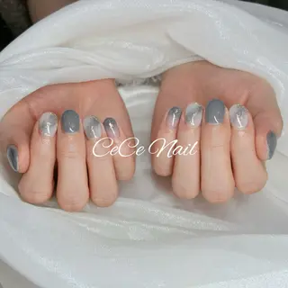 ネイル CeCeGarden ✨️キラキラワンホンのネイルデザイン