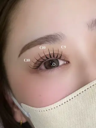 マツエク・マツパ Luana .Rioneのマツエク・マツパデザイン
