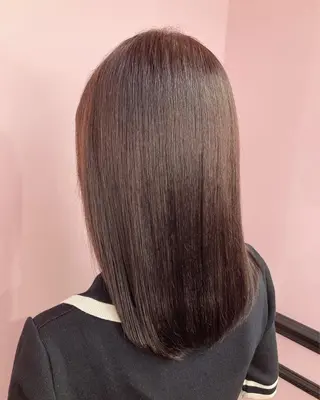 ミディアム カラー パーマ ✨髪質改善縮毛矯正✨ 宇田川修平のヘアスタイル