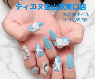 ネイル ティーエヌ 金山駅東口店のネイルデザイン