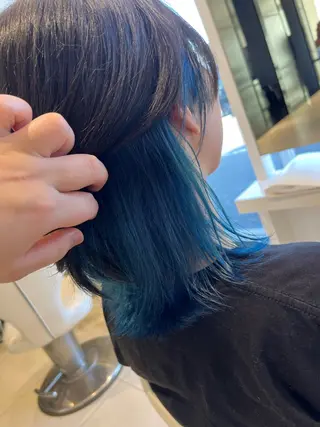 カラー メッセのみ受付 うえはらのヘアスタイル