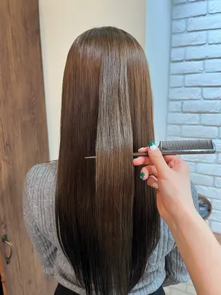 ロング カラー 外川 生純美ೀ🌝のヘアスタイル