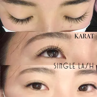 マツエク・マツパ ★KAEDE★伊勢崎 【KARAT】のマツエク・マツパデザイン