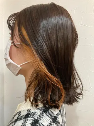 ミディアム カラー 【髪質改善✨】 sanaのヘアスタイル