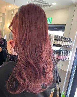 ロング カラー 🪞透け感&韓国ヘア 🪞honokaのヘアスタイル