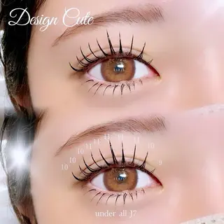 マツエク・マツパ RUMéL Natsumiのマツエク・マツパデザイン