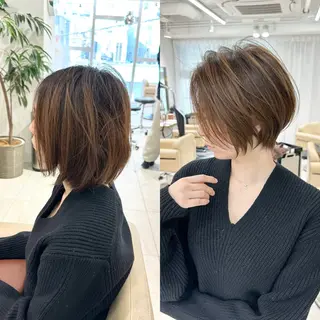 ショート ✨大人ショート特化 /カットモデル/銀座のヘアスタイル